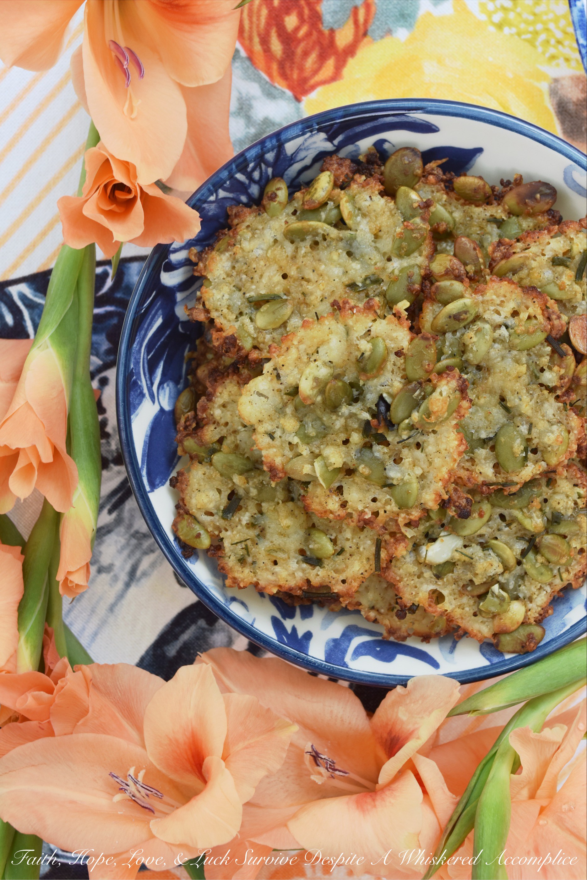 Spicy Latin Baked Cheese Crisps with Pepitas - Now that fall is arriving and kids are back in school, it's even more important to have a few quick and easy dinner recipes at your fingertips. All of these recipes are simple to make, taste absolutely delicious, and will help make life just a little bit easier during the busy work week.