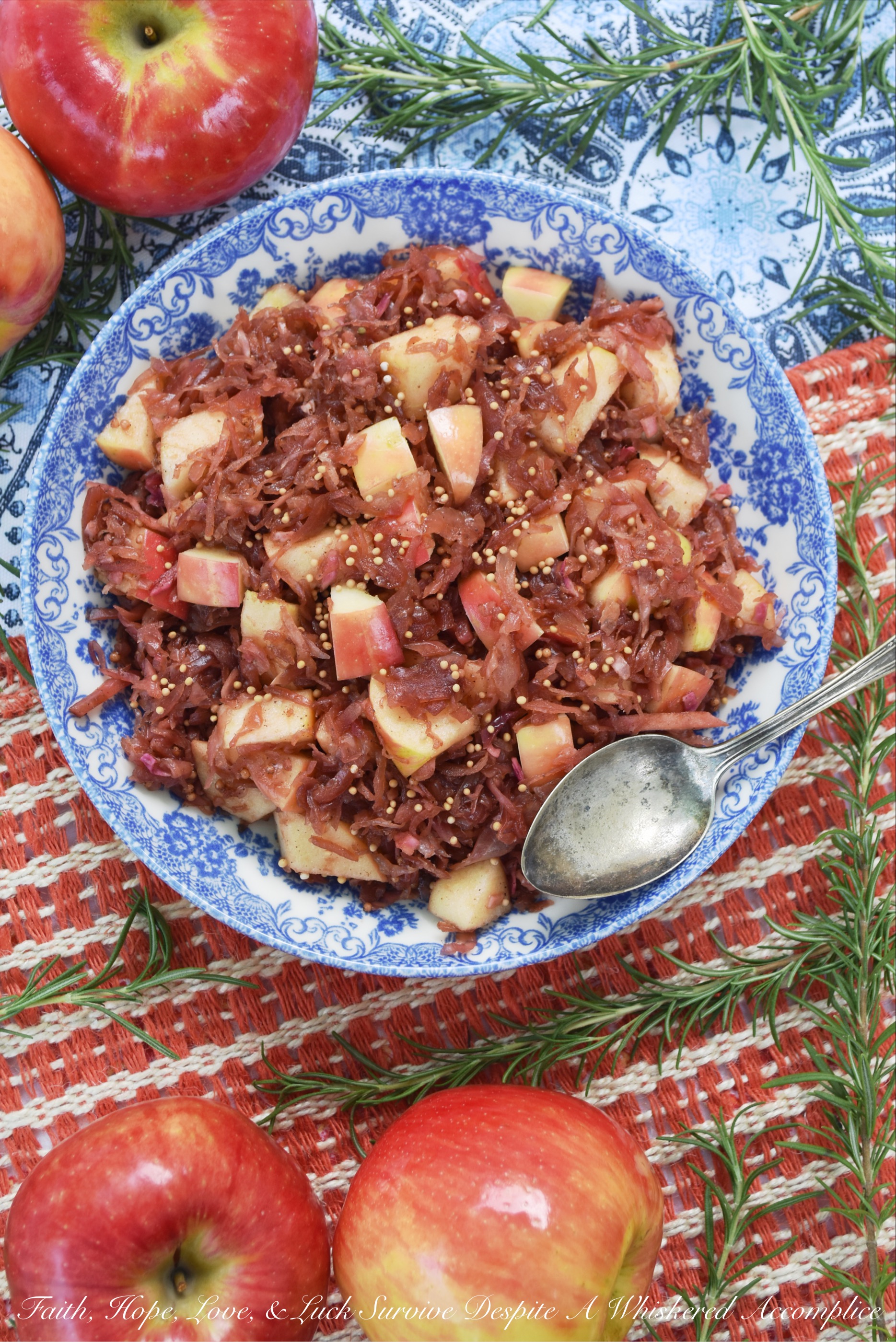Apple & Red Cabbage Slow-Cooker Sauerkraut - This may just be the most perfect autumn vegetable side dish you'll ever feed your family. Red cabbage, crisp fall apples, and a sweet and tangy balsamic sauce give this slow-cooked sauerkraut a truly unique flavor with almost no work involved. Simply dump all of the ingredients into a slow cooker, stir, and then cook on low for 8 hours. All that's left to do is add in some chopped red apples, stir, and then serve. It really is that simple.