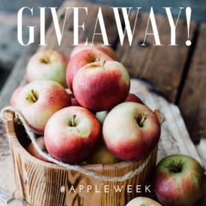 Giveaway! #AppleWeek - Welcome to #AppleWeek, where I and several other food bloggers will be sharing fabulous recipes containing apples all week long and offering an over-the-top #AppleWeek Prize Package Giveaway. So, get ready to hit your local apple orchard, farmer's market, or grocery store and stock up on lots and lots of apples, because after you see all of these fantastic apple recipes, you're definitely going to want more than just a few of them.