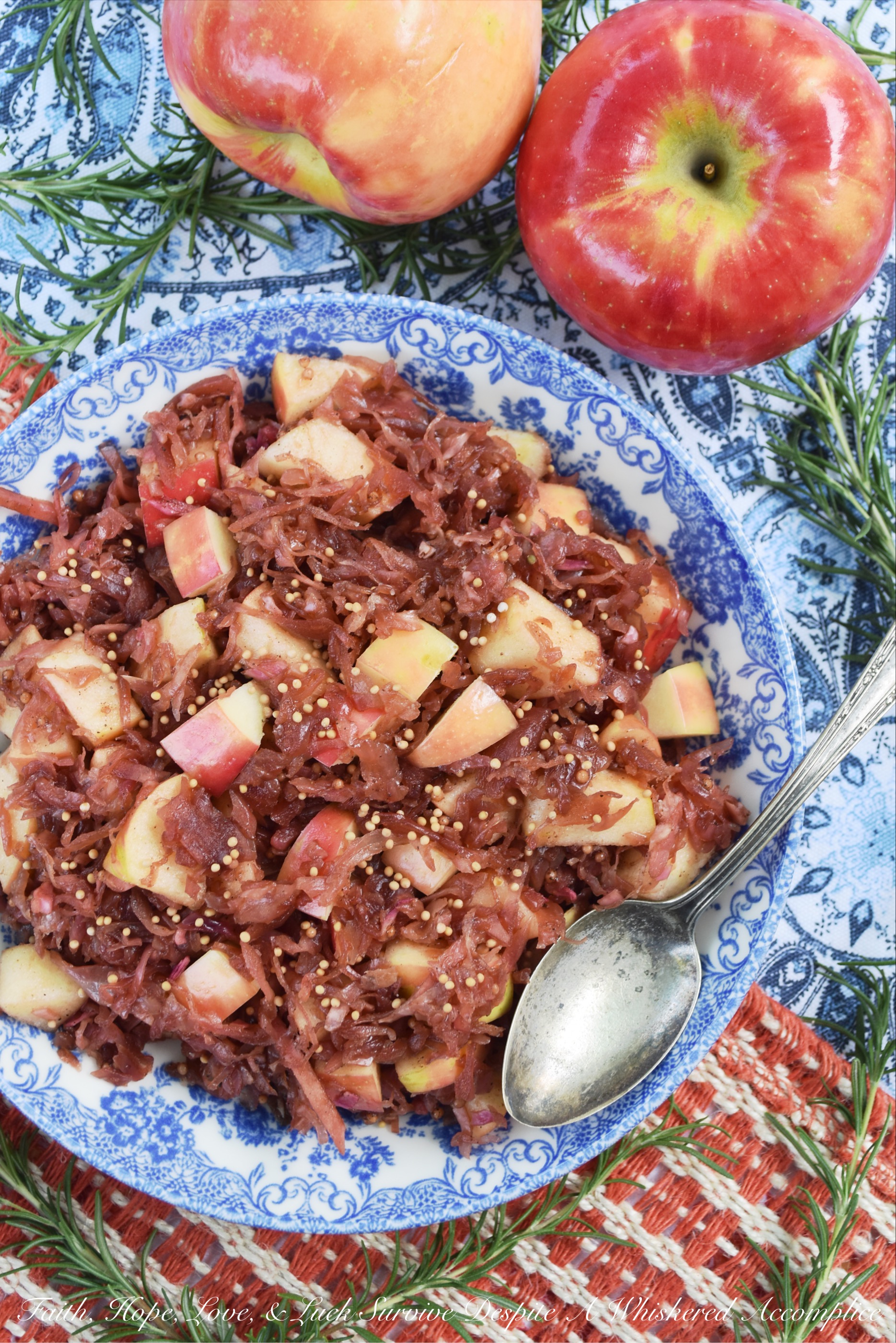 Apple & Red Cabbage Slow-Cooker Sauerkraut - This may just be the most perfect autumn vegetable side dish you'll ever feed your family. Red cabbage, crisp fall apples, and a sweet and tangy balsamic sauce give this slow-cooked sauerkraut a truly unique flavor with almost no work involved. Simply dump all of the ingredients into a slow cooker, stir, and then cook on low for 8 hours. All that's left to do is add in some chopped red apples, stir, and then serve. It really is that simple.