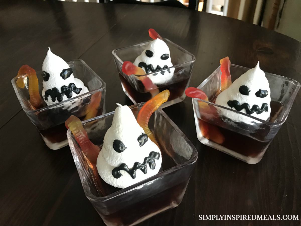 Nightmare Before Christmas Oogie Boogie Meringues - Simply Inspired Meals - Welcome to the Friday Frenzy, the best food and craft link party on the web. Visit us this week to see what recipes and crafts we are most excited about.