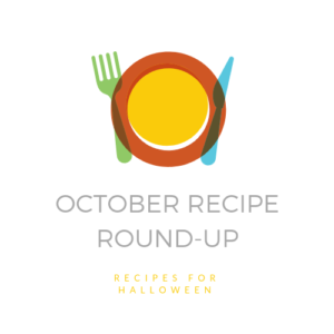 October 2018 Recipe Round-Up - Now that it's fall and Halloween's right around the corner, we're all looking for a few cute recipes to celebrate the autumn season with. This month's October recipe round-up is packed with tons of spooky sweet and savory recipes to help you and your little goblins get in the holiday spirit.