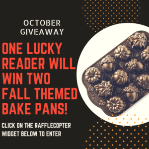 October Giveaway - Now that it's fall and Halloween's right around the corner, we're all looking for a few cute recipes to celebrate the autumn season with. This month's October recipe round-up is packed with tons of spooky sweet and savory recipes to help you and your little goblins get in the holiday spirit.