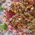 Pumpkin Spice Peanut Butter No-Bake Cookies - It's that time of year, where everywhere you look, you see food items flavored with pumpkin spice, and sadly, not all of them are good. However, there are a few of them that are absolutely worth joining the pumpkin spice craze for, like these Pumpkin Spice Peanut Butter No-Bake Cookies. They're quick and easy to make and taste absolutely delicious. The chocolate drizzle and sprinkles on top don't hurt either.