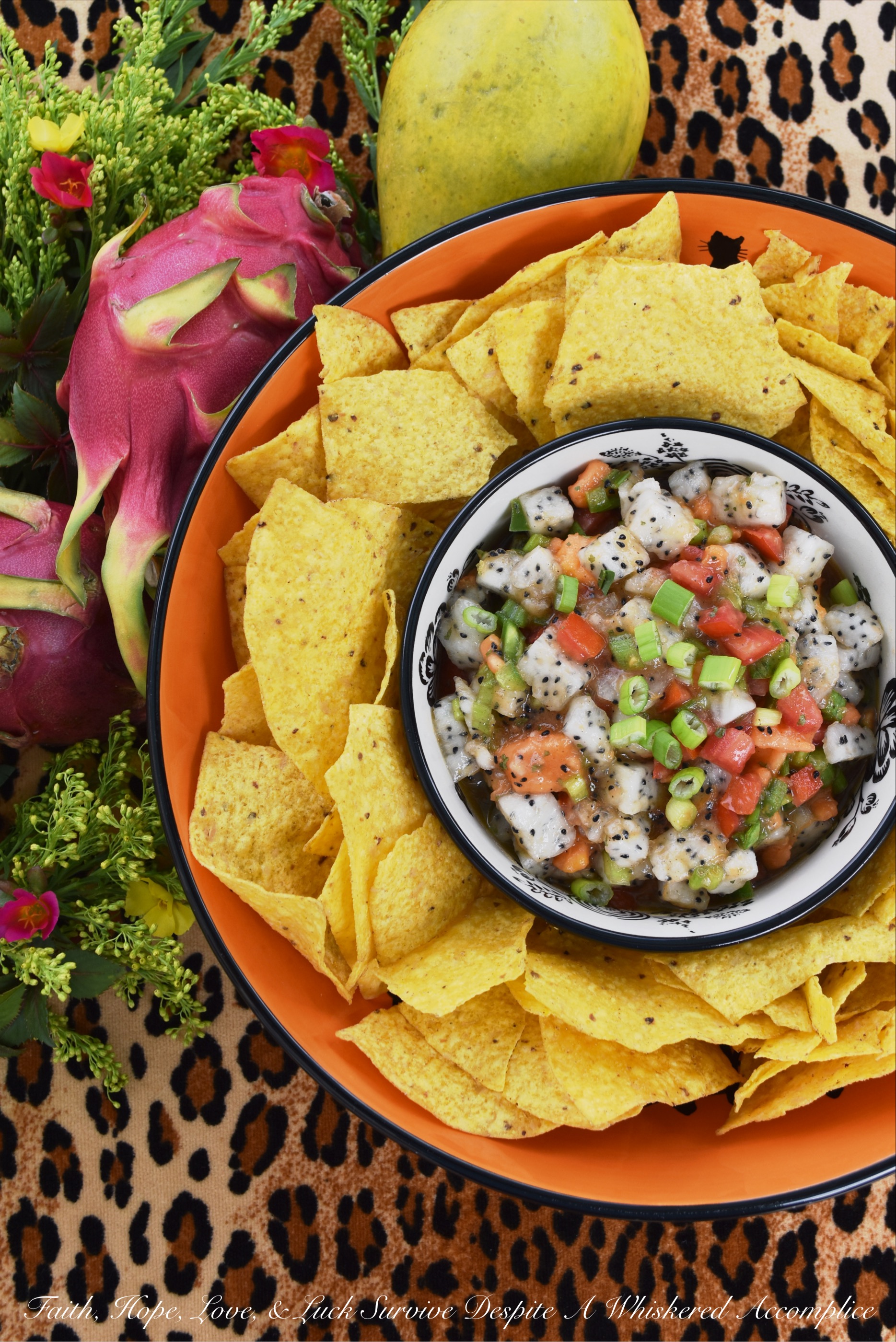 Dragon Fruit & Papaya Pico de Gallo - For a unique and healthy treat, try switching up ordinary pico de gallo by adding dragon fruit and papaya. Not only does this give your salsa a dose of gorgeous color reminiscent of a dreamy tropical vacation, but it also means you can scoop away to your heart’s content, knowing you’re getting a healthy dose of fruits and veggies in every bite. With this snackable pico de gallo, consider your snack cravings officially satisfied.