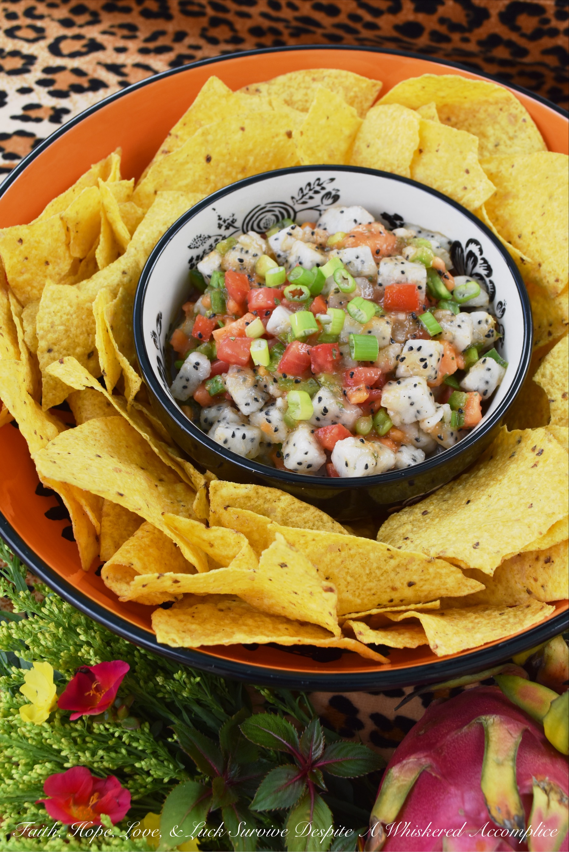 Dragon Fruit & Papaya Pico de Gallo - For a unique and healthy treat, try switching up ordinary pico de gallo by adding dragon fruit and papaya. Not only does this give your salsa a dose of gorgeous color reminiscent of a dreamy tropical vacation, but it also means you can scoop away to your heart’s content, knowing you’re getting a healthy dose of fruits and veggies in every bite. With this snackable pico de gallo, consider your snack cravings officially satisfied.