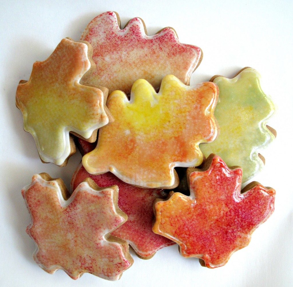 Gingerbread Fall Leaves - The Monday Box - Welcome to the Friday Frenzy, the best food and craft link party on the web. Visit us this week to see what recipes and crafts we are most excited about.