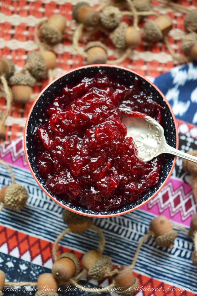 Tequila Lime Cranberry Sauce - Faith, Hope, Love, & Luck - Now that the scent of apples, cinnamon, and pumpkin are in the air, it's time to start thinking about what dishes will grace our Thanksgiving day tables. This November, why not try out a few of our favorite and most-requested holiday dishes? Whether you're looking for a special breakfast, side, main, or dessert recipe, I'm pretty sure we've got a recipe both you and your family will absolutely love.