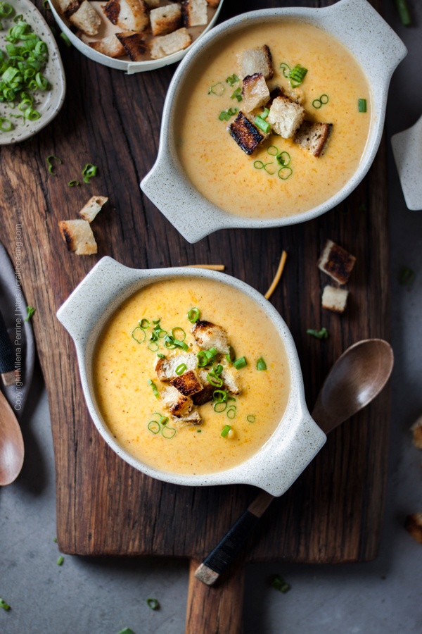 Beer Cheese Soup - Craft Beering - Welcome to the Friday Frenzy, the best food and craft link party on the web. Visit us this week to see what recipes and crafts we are most excited about.