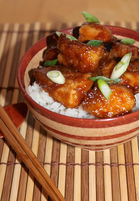 Orange Chicken - Savory Moments - Welcome to the Friday Frenzy, the best food and craft link party on the web. Visit us this week to see what recipes and crafts we are most excited about.