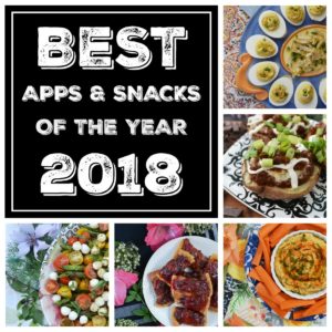 We're counting down the days until New Year's 2018 by sharing our best and favorite appetizers and snacks of the year 2018.