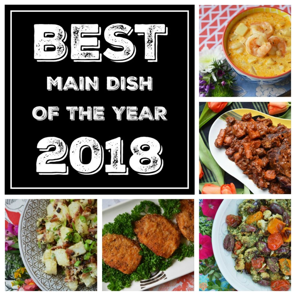 We're counting down the days until New Year's 2019 by sharing our best and favorite mouth-watering main dish recipes of the year 2018.