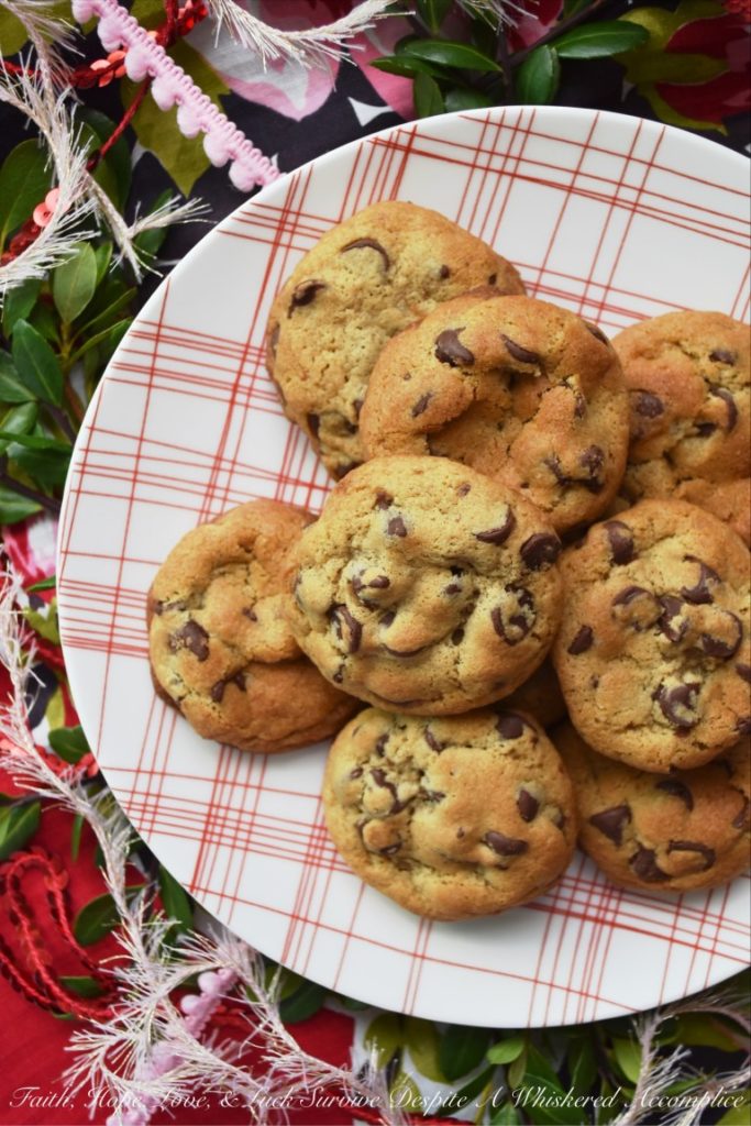 Chocolate Chip Vanilla Cookies - We're counting down the days until New Year's 2019 by sharing our top 5 most pinned reader's choice recipes of the year 2018.