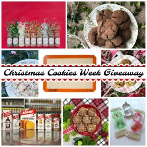 Christmas Cookies Week 2018 Giveaway - Join us for Christmas Cookies Week, where we'll be sharing delicious and festive holiday Christmas cookie recipes all week long. We'll also be giving away four amazing prize packages, so make sure to enter for your chance to win. #ad #sponsored #ChristmasCookiesWeek