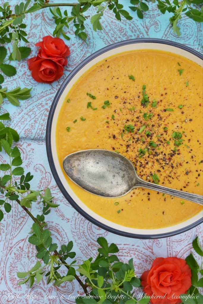 French Cream of Carrot Soup - We're counting down the days until New Year's 2019 by sharing Faith, Hope, Love, & Luck's absolute favorite recipes of the year 2018.