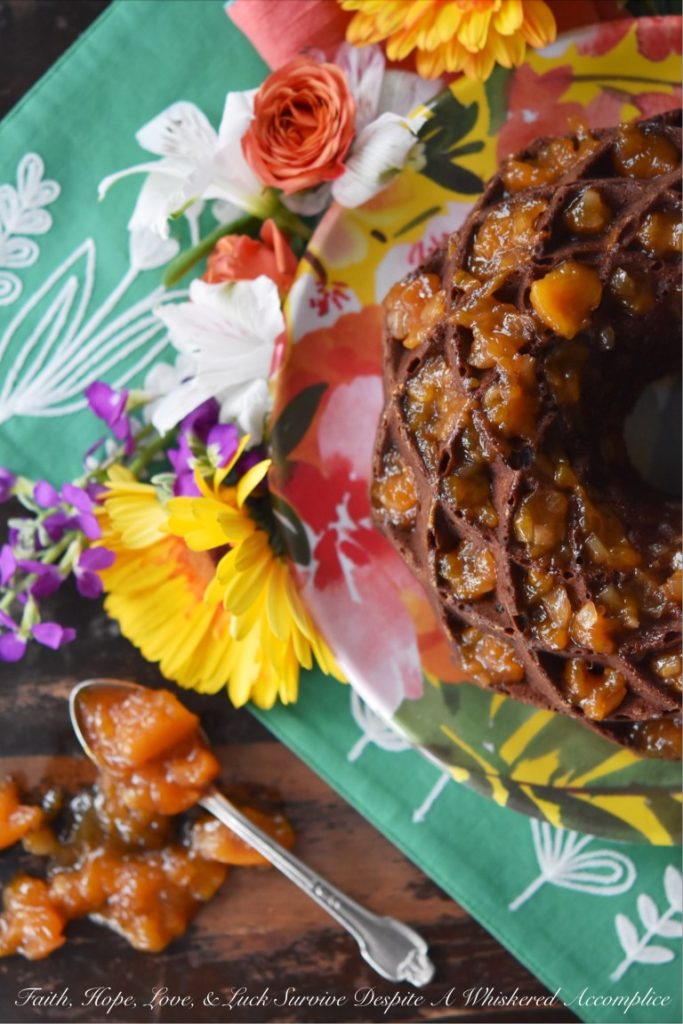 Ginger & Peach Jam Cake - We're counting down the days until New Year's 2019 by sharing our best and favorite most mouth-watering dessert recipes of the year 2018.