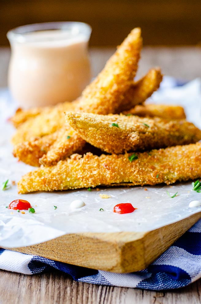 Deep Fried Pickles with Sriraha Ranch Dipping Sauce - Food Above Gold - Welcome to Friday! Friday! Friday! Favorites! Each Friday we'll be sharing our favorite recipes of the week from other fabulous food bloggers, so make sure to visit and see what tasty over-the-top dishes we're most excited about.