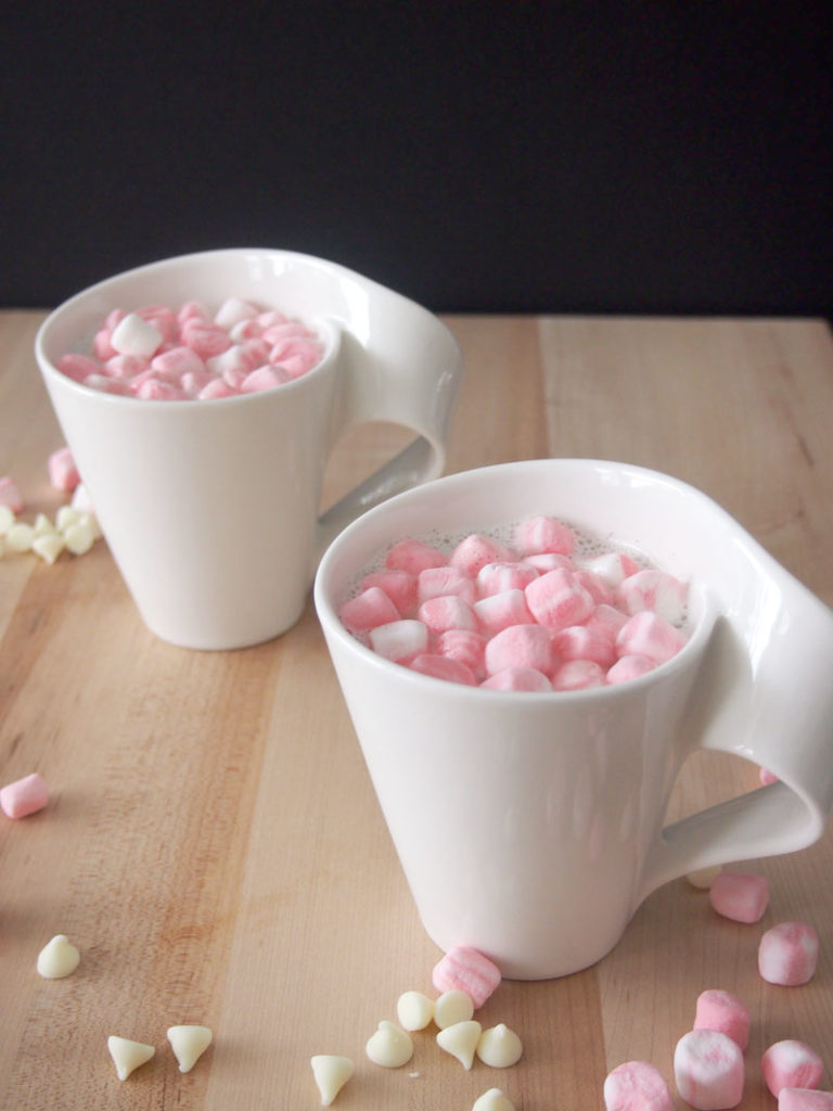 White Hot Chocolate - Pies and Plots - Valentine's Day is all about sweet treats, chocolate, and romantic dinners. So, join us this February for our recipe round-up, where we celebrate some of our favorite love-inspiring recipes in celebration of the upcoming holiday.