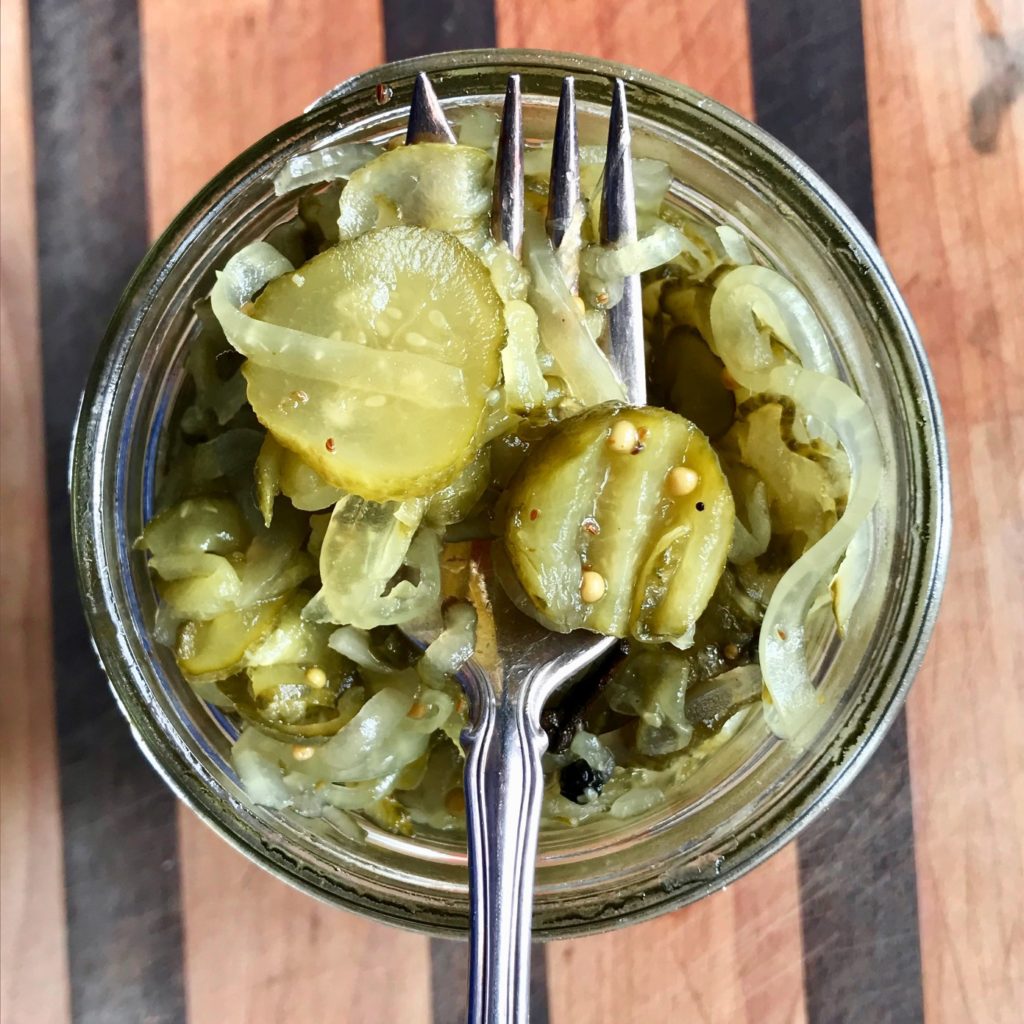 Sharon's Bread-and-Butter Pickle Recipe (With Tommy Spice) - Tall Clover Farm