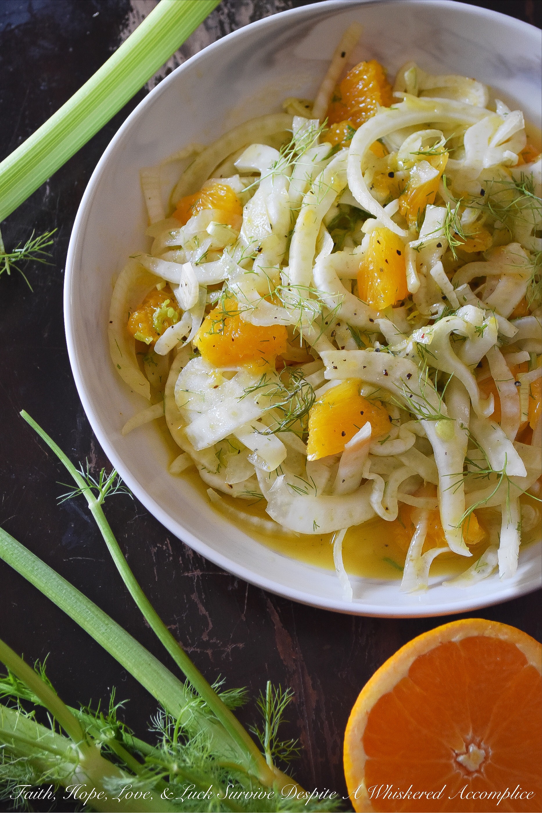 Crunchy Fennel & Fresh Orange Salad