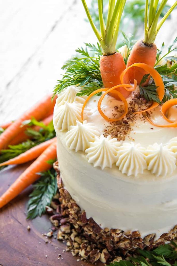 Best-Ever Buttermilk Carrot Cake - The Crumbly Kitchen - Welcome to Friday! Friday! Friday! Favorites! Each Friday we'll be sharing our favorite recipes of the week from other fabulous food bloggers, so make sure to visit and see what tasty over-the-top dishes we're most excited about.