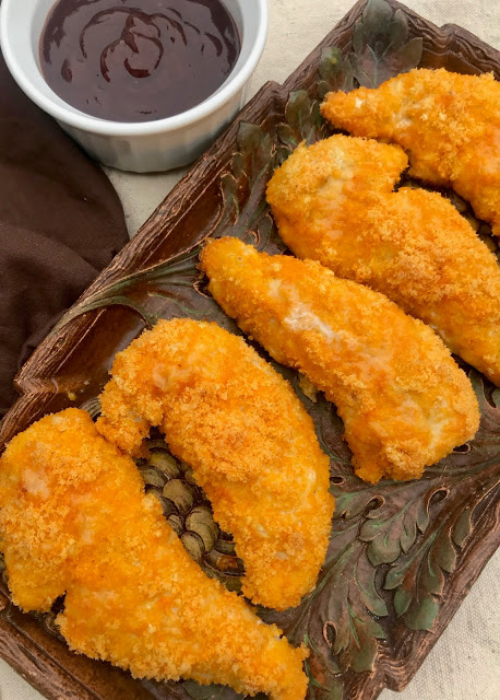 Cheese Doodle Chicken Tenders - Savory Moments - Welcome to Friday! Friday! Friday! Favorites! Each Friday we'll be sharing our favorite recipes of the week from other fabulous food bloggers, so make sure to visit and see what tasty over-the-top dishes we're most excited about.