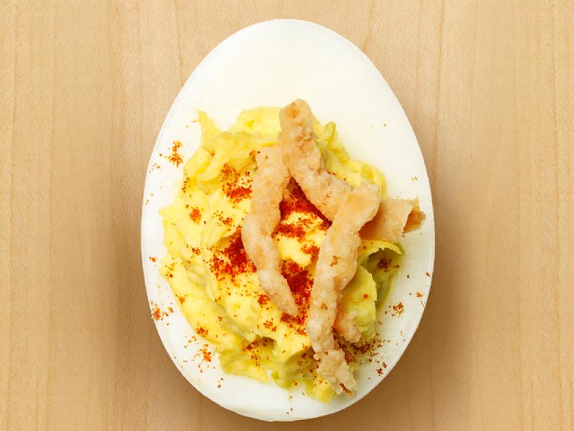Crunchy Deviled Eggs - Sunny Anderson - Food Network - Welcome to Friday! Friday! Friday! Favorites! Each Friday we'll be sharing our favorite recipes of the week from other fabulous food bloggers, so make sure to visit and see what tasty over-the-top dishes we're most excited about.