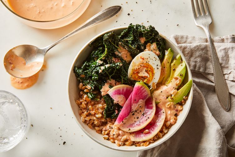 Magical Three-Ingredient Dressing - Food52 - Welcome to Friday! Friday! Friday! Favorites! Each Friday we'll be sharing our favorite recipes of the week from other fabulous food bloggers, so make sure to visit and see what tasty over-the-top dishes we're most excited about.