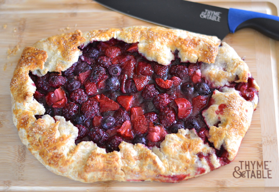 Mixed Berry Galette - Crafty Cooking Mama - Now that winter is finally over, we're celebrating the warmer weather by sharing our favorite fresh springtime recipes. Come check out some of our favorite recipes, using fresh seasonal ingredients.