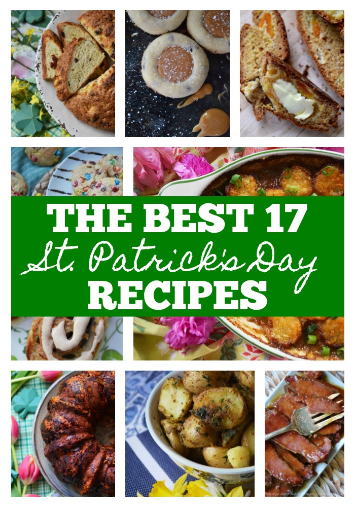 The Best 17 St. Patrick's Day Recipes - Looking for the perfect recipe to celebrate St. Patrick's Day this year? We've got seventeen of the best Irish holiday recipes to help you get your green on.