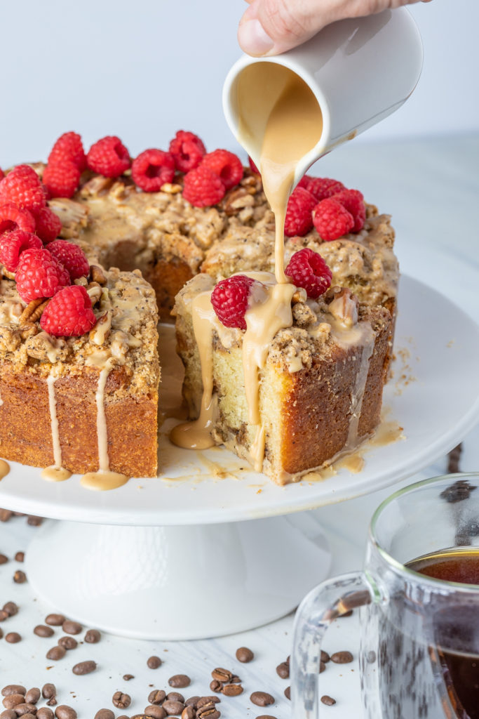 Coffee Coffee Cake - Southern Fatty - Welcome to Friday! Friday! Friday! Favorites! Each Friday we'll be sharing our favorite recipes of the week from other fabulous food bloggers, so make sure to visit and see what tasty over-the-top dishes we're most excited about.
