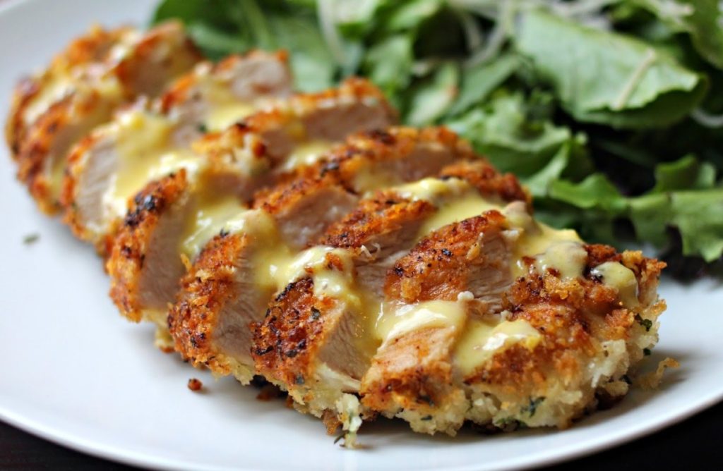 Crispy Parmesan Chicken with Lemon Hollandaise - Cheese Curd in Paradise - May 2019 Recipe Round-Up - April showers bring May flowers. This year, May also brings Mother's Day, so we're sharing some of our favorite mom-friendly recipes in our May Recipe Round-Up. Recipes that are perfect to make for your mom on Mother's Day to show her just how much you love and cherish her.