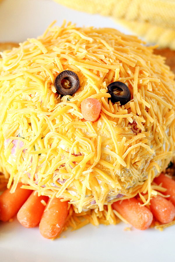 Easter Chick Cheese Ball Recipe - Home Cooking Memories - Welcome to Friday! Friday! Friday! Favorites! Each Friday we'll be sharing our favorite recipes of the week from other fabulous food bloggers, so make sure to visit and see what tasty over-the-top dishes we're most excited about.