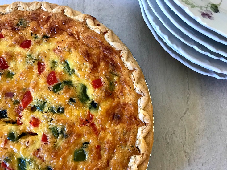 Easy Western Omelet Quiche - Blogghetti - May 2019 Recipe Round-Up - April showers bring May flowers. This year, May also brings Mother's Day, so we're sharing some of our favorite mom-friendly recipes in our May Recipe Round-Up. Recipes that are perfect to make for your mom on Mother's Day to show her just how much you love and cherish her.