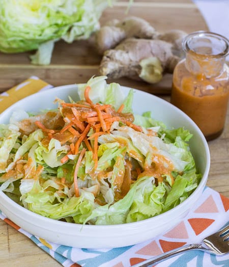 Ginger Salad Dressing - Spicy Southern Kitchen - Welcome to Friday! Friday! Friday! Favorites! Each Friday we'll be sharing our favorite recipes of the week from other fabulous food bloggers, so make sure to visit and see what tasty over-the-top dishes we're most excited about.