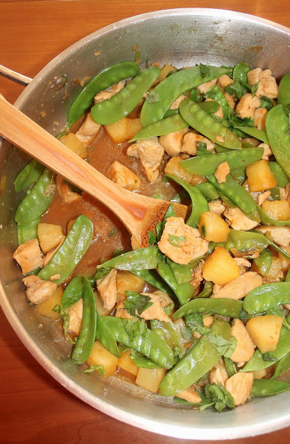 Pineapple Chicken and Snow Peas - Savory Moments - May 2019 Recipe Round-Up - April showers bring May flowers. This year, May also brings Mother's Day, so we're sharing some of our favorite mom-friendly recipes in our May Recipe Round-Up. Recipes that are perfect to make for your mom on Mother's Day to show her just how much you love and cherish her.