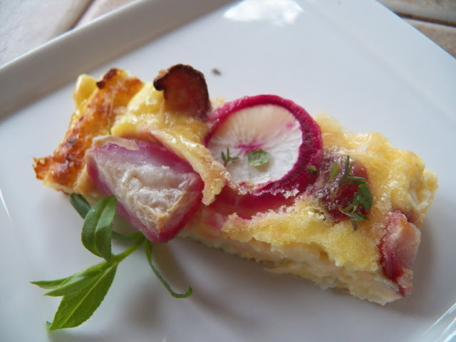 Roasted Radish Tart - Sid's Sea Palm Cooking - Welcome to Friday! Friday! Friday! Favorites! Each Friday we'll be sharing our favorite recipes of the week from other fabulous food bloggers, so make sure to visit and see what tasty over-the-top dishes we're most excited about.