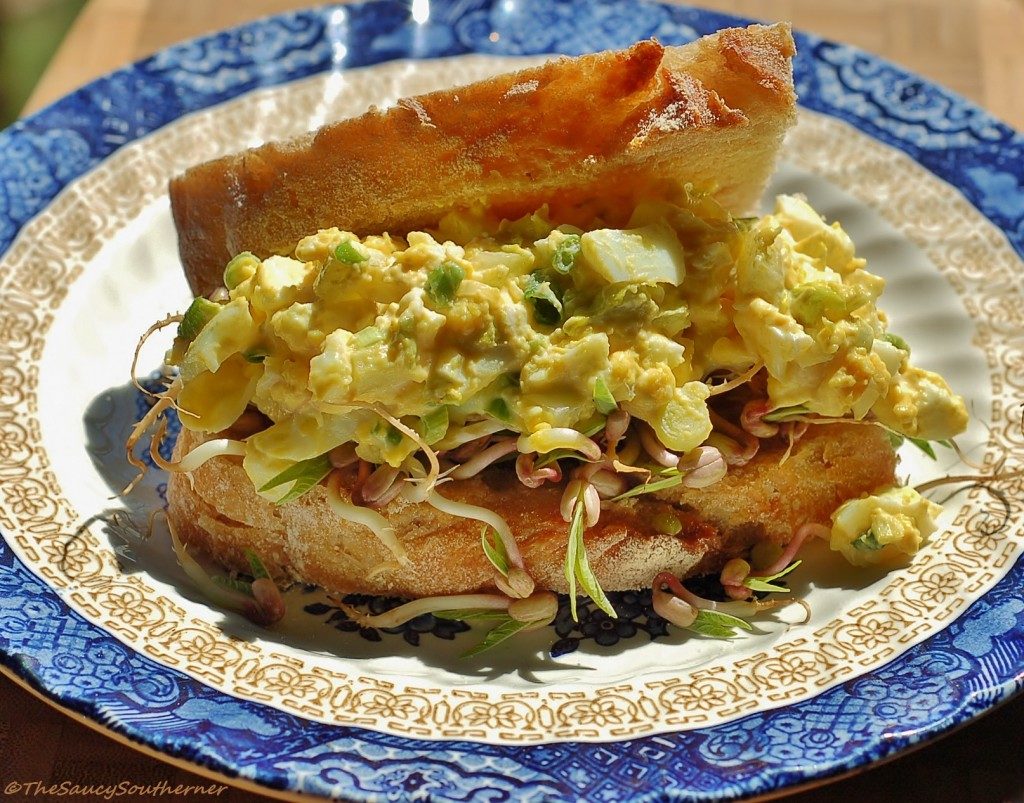 Southern-Style Egg Salad - The Saucy Southerner - May 2019 Recipe Round-Up - April showers bring May flowers. This year, May also brings Mother's Day, so we're sharing some of our favorite mom-friendly recipes in our May Recipe Round-Up. Recipes that are perfect to make for your mom on Mother's Day to show her just how much you love and cherish her.