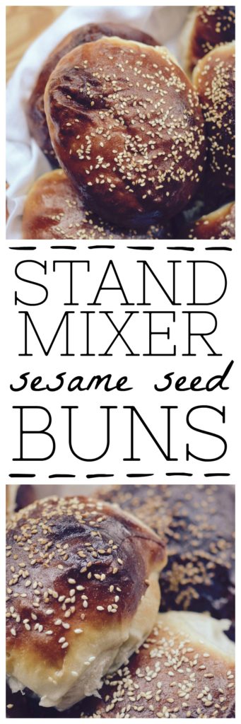 Stand Mixer Sesame Seed Buns - If you're ready to make a sandwich that will totally knock your socks off, then you're going to have to try making your own bread to use in the whole sandwich-making process. These sesame seed buns are soft, slightly sweet, and can also be made using a stand mixer. Simply put, homemade sandwich buns don't get any easier or any more delicious than these.
