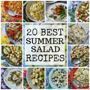 20 Best Summer Salad Recipes - Here's where you'll find 20 of the best salad recipes to help get you through the summer, including potato, vegetable, corn, pasta, and dinner salads. This summer definitely won't be boring when it comes to food.