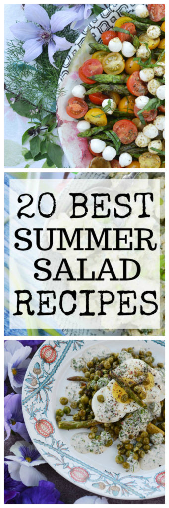 20 Best Summer Salad Recipes - Here's where you'll find 20 of the best salad recipes to help get you through the summer, including potato, vegetable, corn, pasta, and dinner salads. This summer definitely won't be boring when it comes to food.