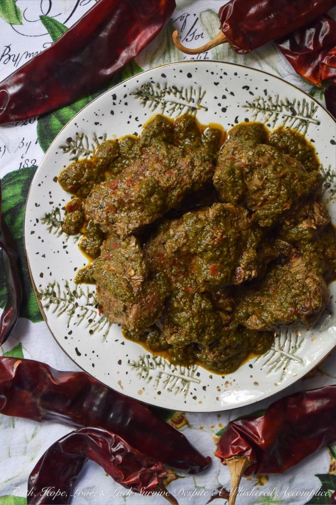 Grilled Steak with Guajillo Pepper Chimichurri - With this guajillo pepper chimichurri marinade, you won't ever have to eat bland steak again. A few simple ingredients help elevate basic grilled steak to the next level; the "Oh, it's too good to be true!" level.