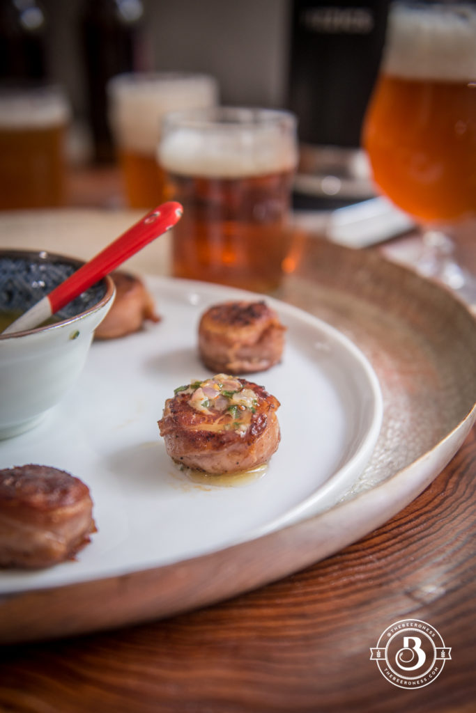 Proscuitto Wrapped Beer Brined Scallops with Chimichurri Butter - The Beeroness - Welcome to Friday! Friday! Friday! Favorites! Each Friday we'll be sharing our favorite recipes of the week from other fabulous food bloggers, so make sure to visit and see what tasty over-the-top dishes we're most excited about.