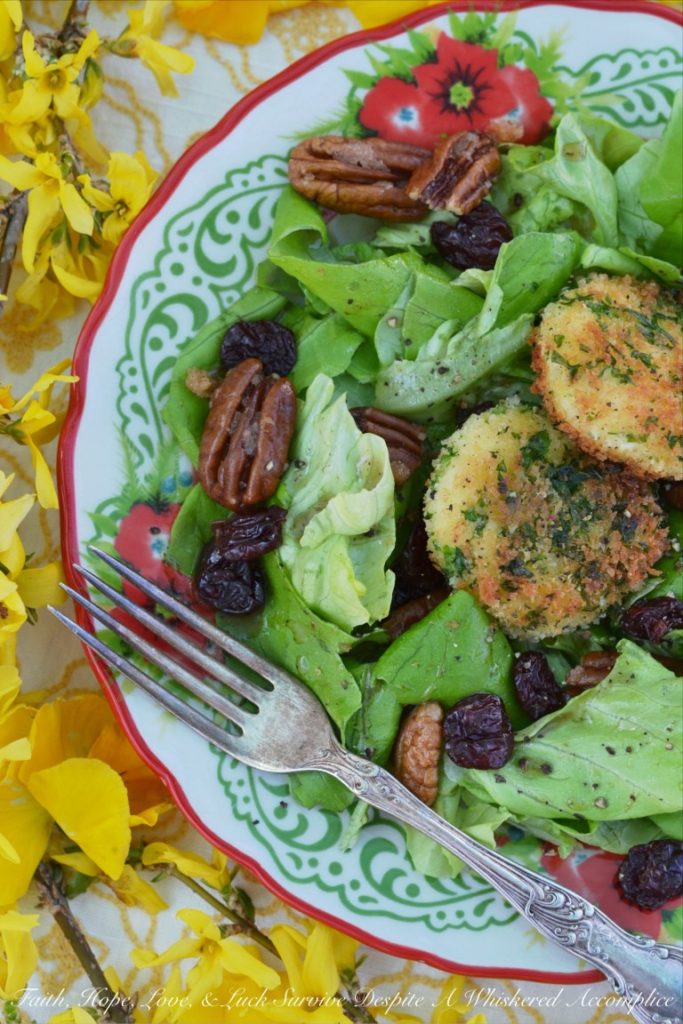 Toasted Goat Cheese & Pecan Salad - Here's where you'll find 20 of the best salad recipes to help get you through the summer, including potato, vegetable, corn, pasta, and dinner salads. This summer definitely won't be boring when it comes to food.