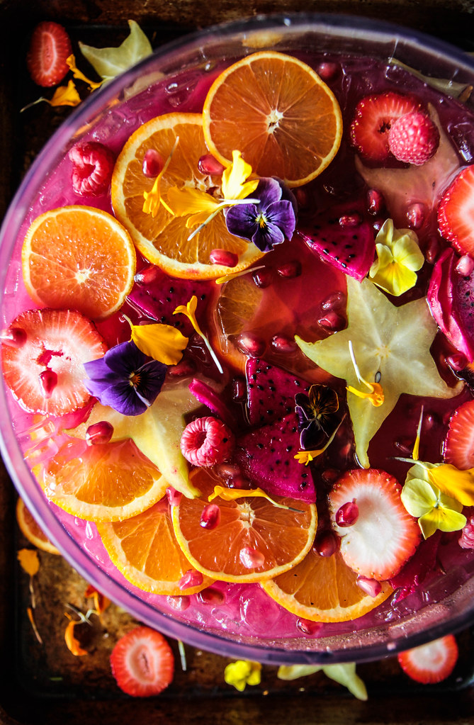Vodka Fruit Punch - Heather Christo - Welcome to Friday! Friday! Friday! Favorites! Each Friday we'll be sharing our favorite recipes of the week from other fabulous food bloggers, so make sure to visit and see what tasty over-the-top dishes we're most excited about.