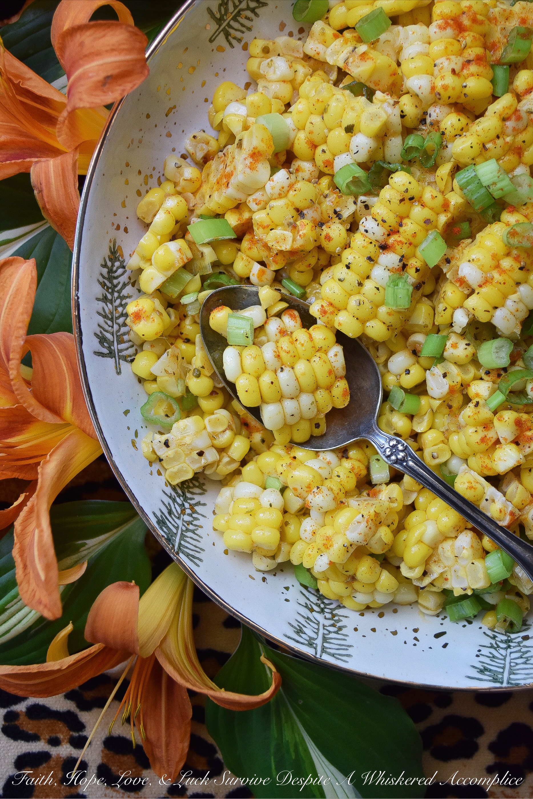 Smoky Ground Cumin & Paprika Corn Salad