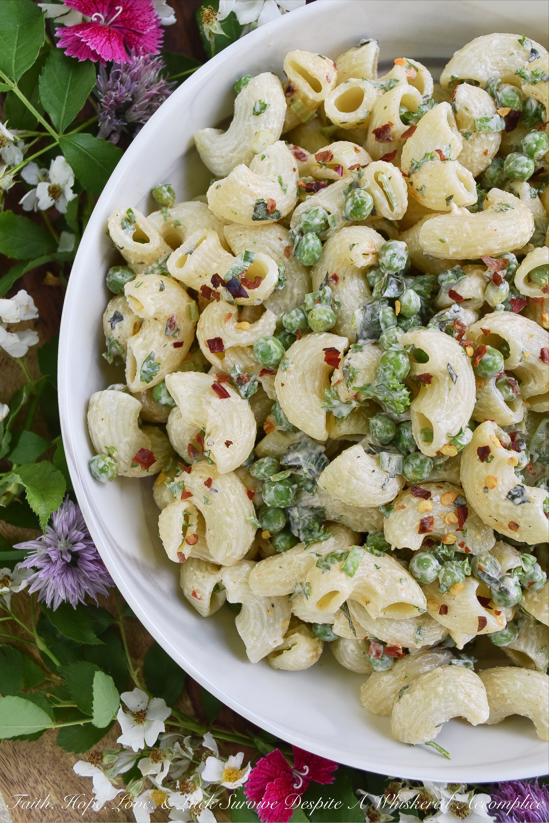 Green Pea & Herb Macaroni Salad