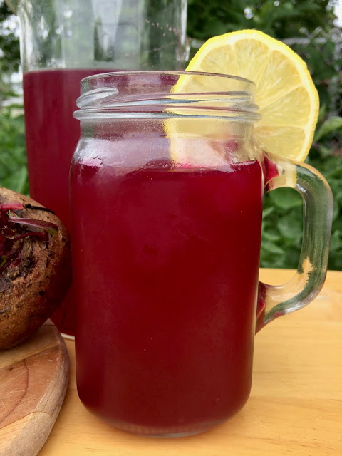 Beet Lemonade - Savory Moments - July 2019 Recipe Round-Up - The Fourth of July is always an excellent day to fire up the grill and invite over some friends and family to observe the national holiday. This month we're sharing all of our favorite summer recipes to help you plan your picnic, cookout, or barbecue, including a few red, white, and blue patriotic ones, which are just perfect for celebrating July 4th.