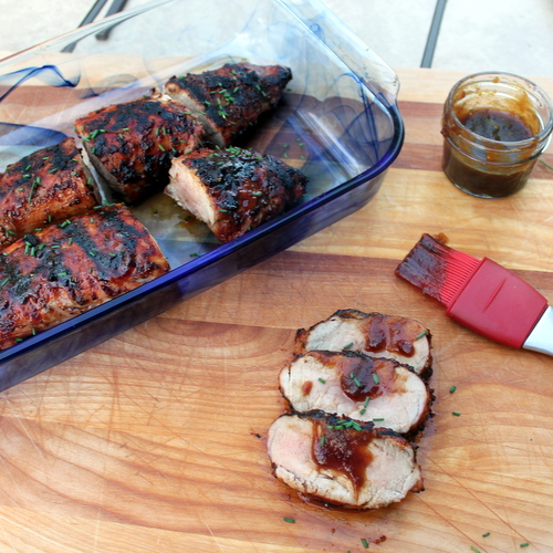 Grilled Apple Butter Pork Tenderloin - Books n' Cooks - July 2019 Recipe Round-Up - The Fourth of July is always an excellent day to fire up the grill and invite over some friends and family to observe the national holiday. This month we're sharing all of our favorite summer recipes to help you plan your picnic, cookout, or barbecue, including a few red, white, and blue patriotic ones, which are just perfect for celebrating July 4th.