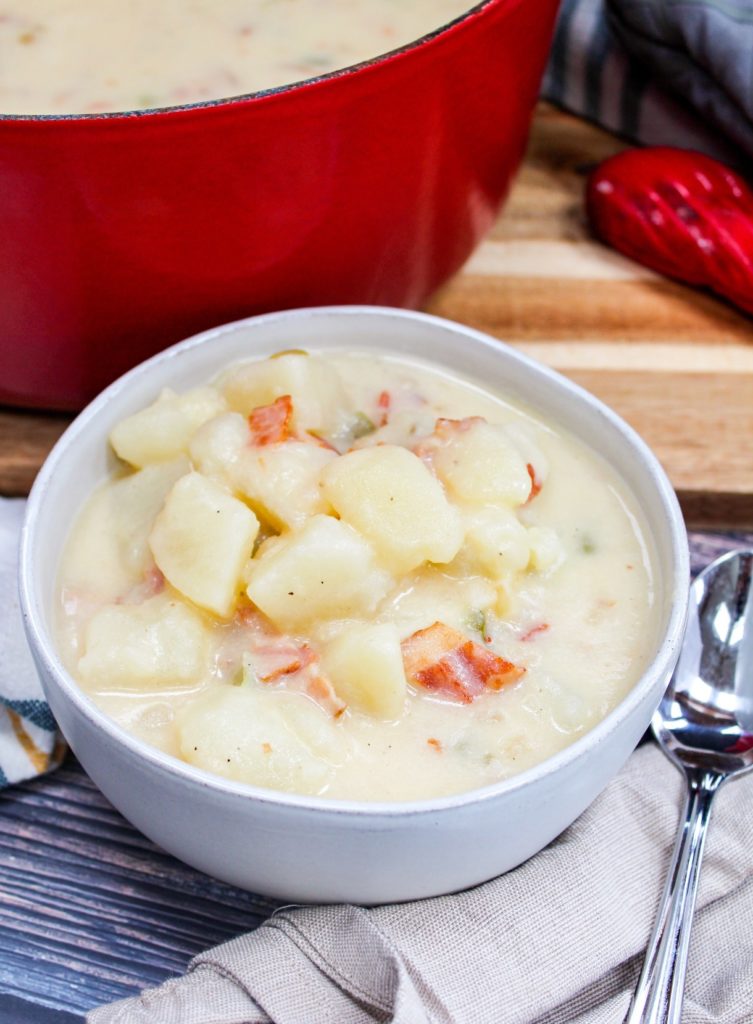 Pepper Jack, Potato, and Bacon Soup - Cheese Curd in Paradise - Welcome to Friday! Friday! Friday! Favorites! Each Friday we'll be sharing our favorite recipes of the week from other fabulous food bloggers, so make sure to visit and see what tasty over-the-top dishes we're most excited about.